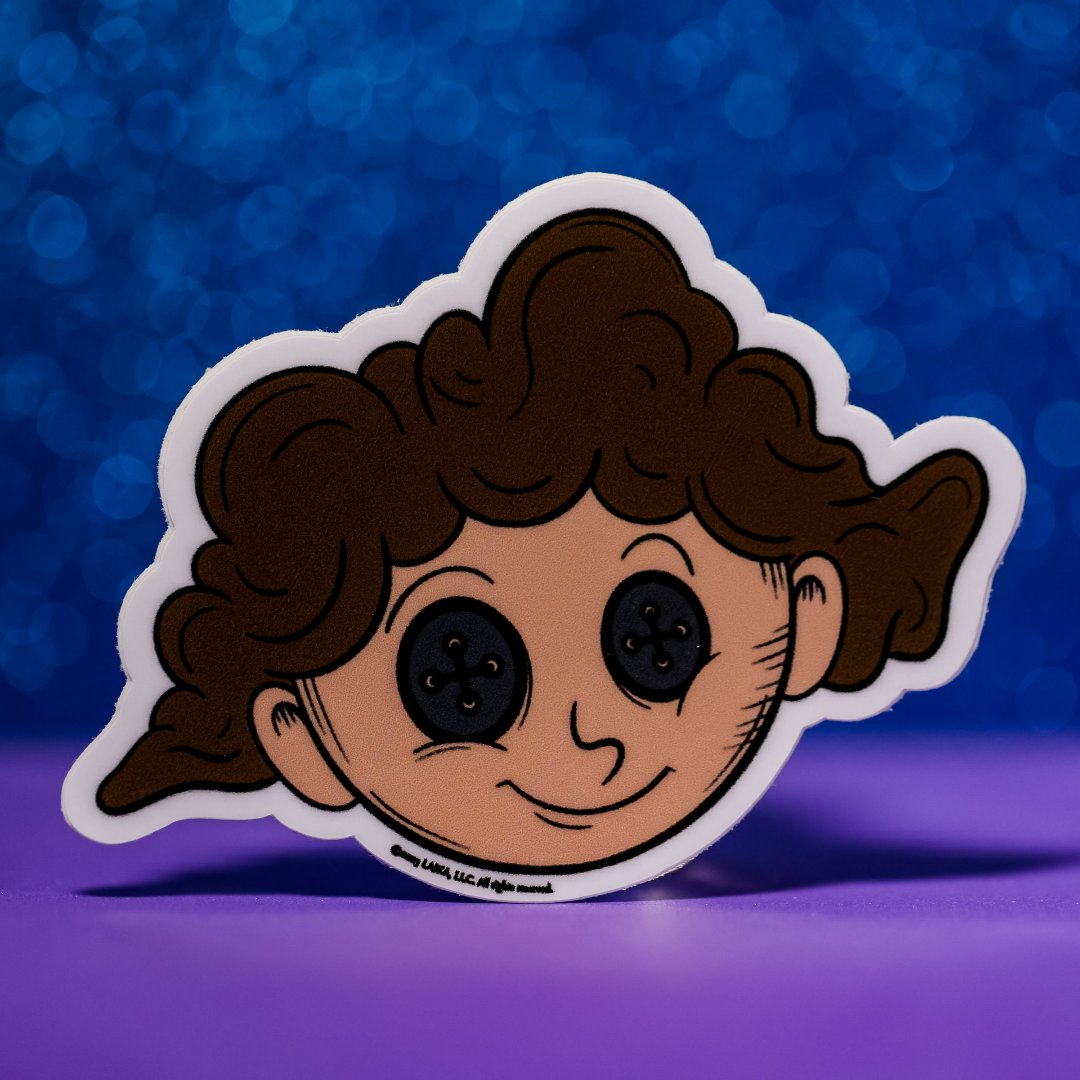 Coraline - Other Wybie Face - Sticker