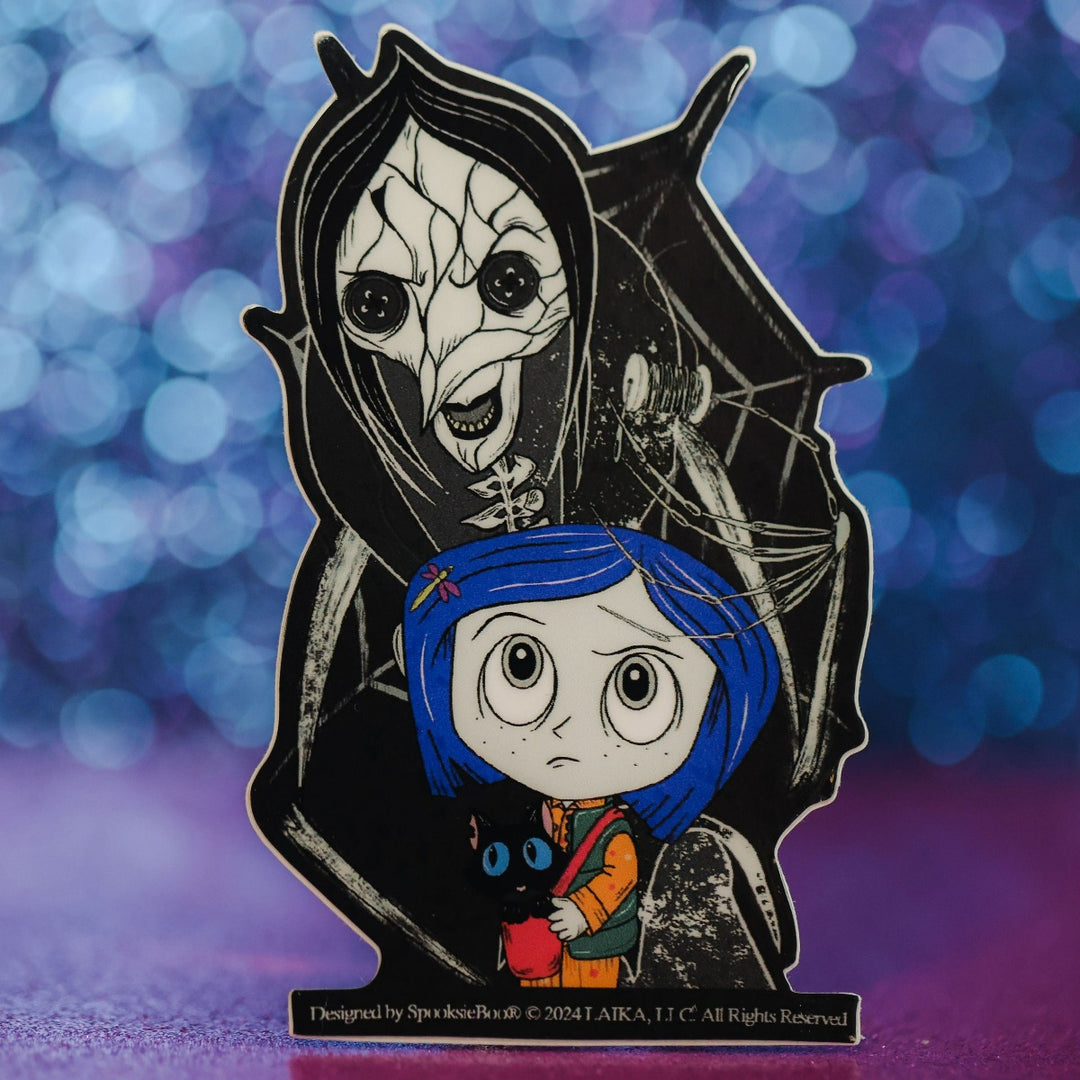 Coraline and Beldam - Sticker
