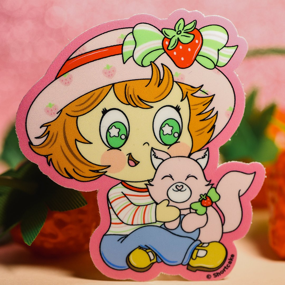 Kawaii Refresh Berry Sticker - Strawberry Shortcake™ ♥ SpooksieBoo®