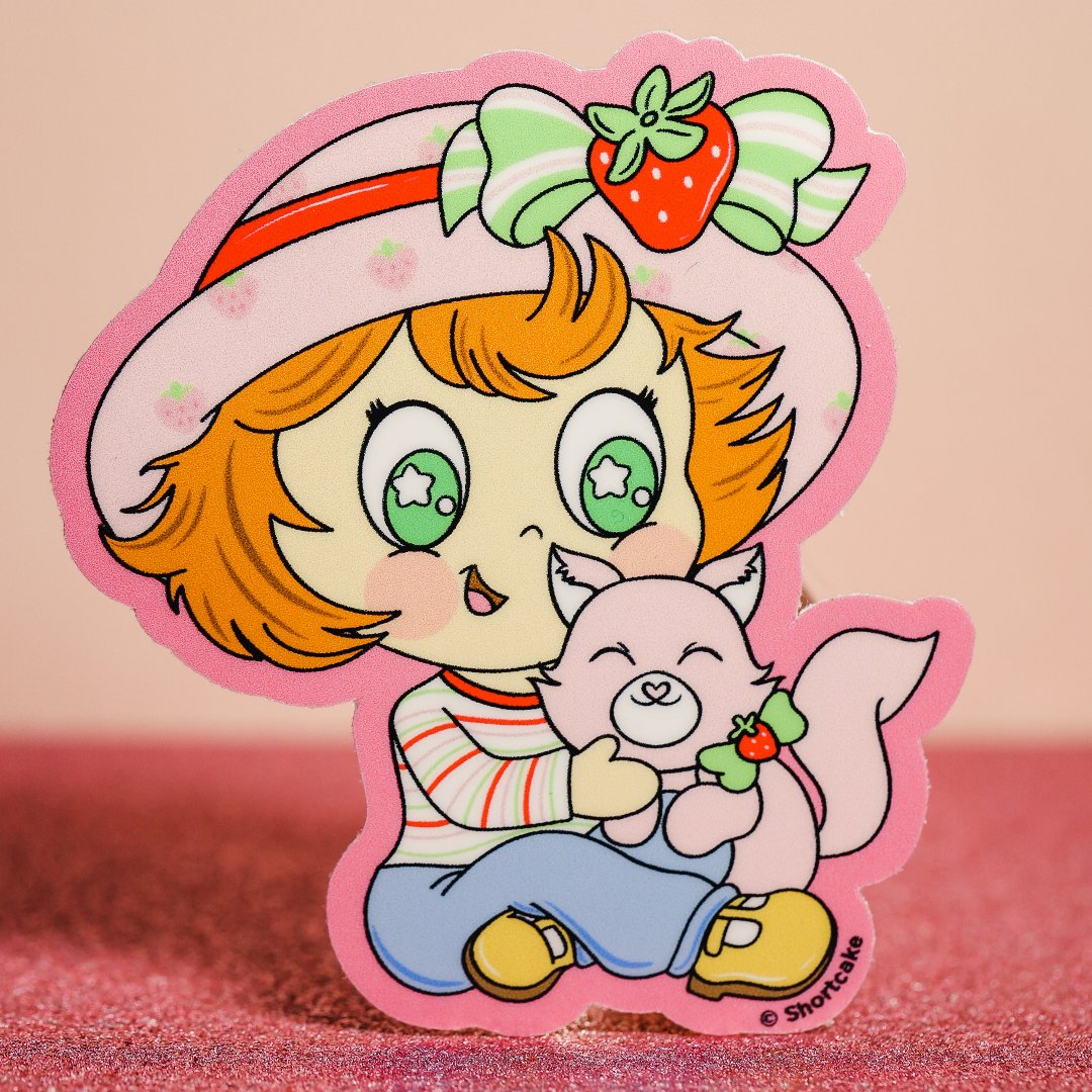 Kawaii Refresh Berry Sticker - Strawberry Shortcake™ ♥ SpooksieBoo®