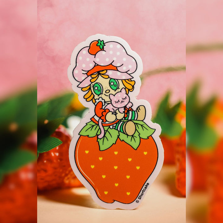 Kawaii Classic Berry Sticker - Strawberry Shortcake™ ♥ SpooksieBoo®