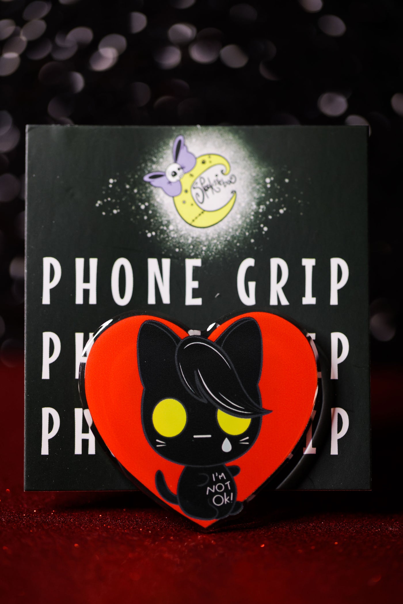 I'm Not Ok! Emo Kitty - Phone Grip