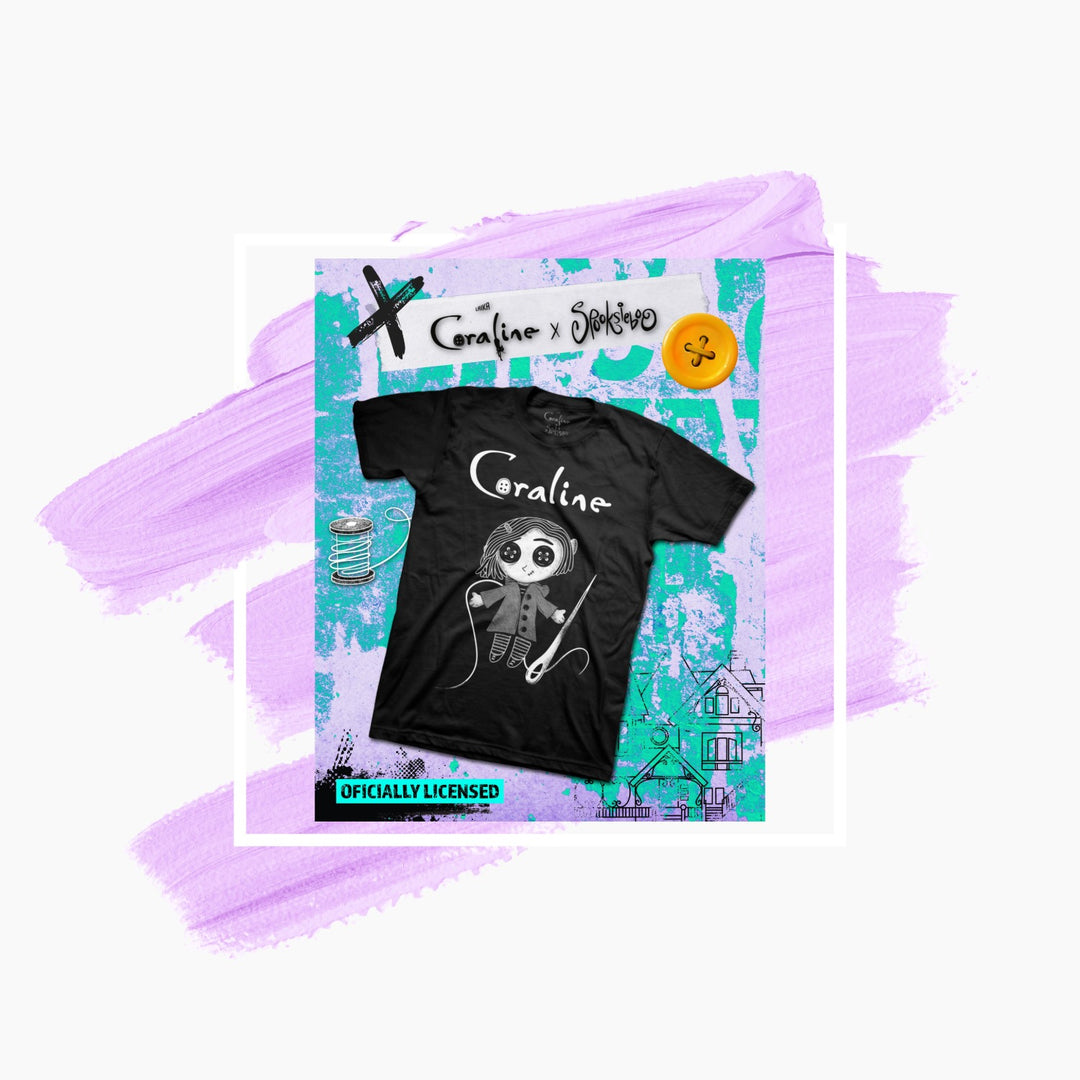 Coraline canvas tote bag