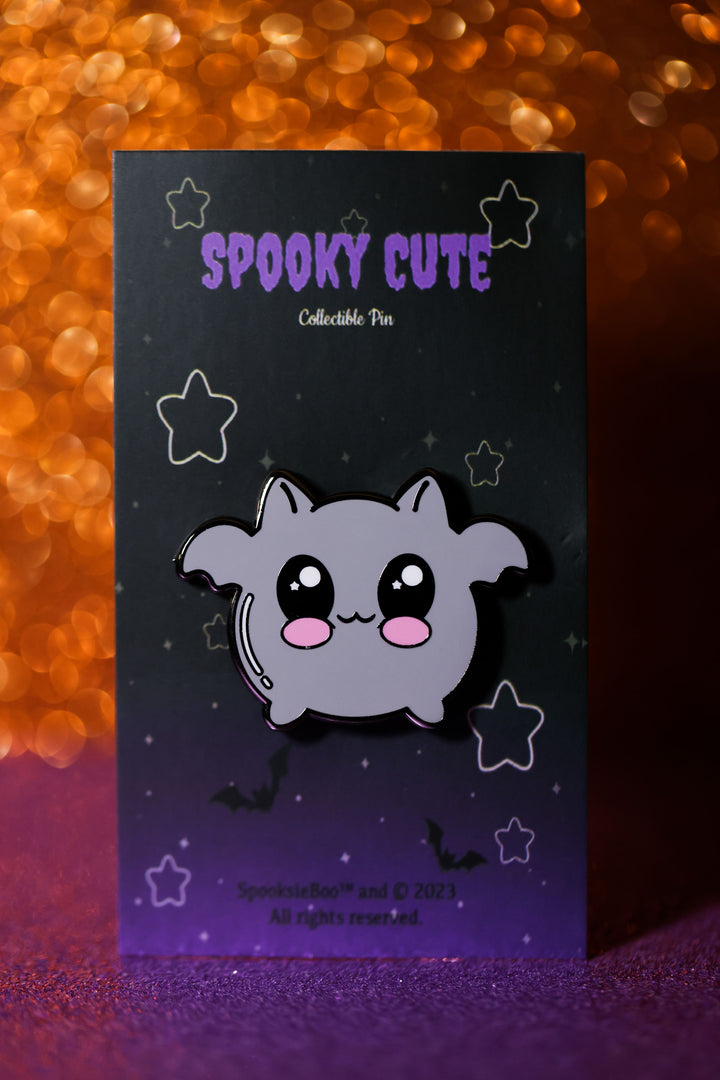 Cute Bat Enamel Pin - Cute Halloween Collection