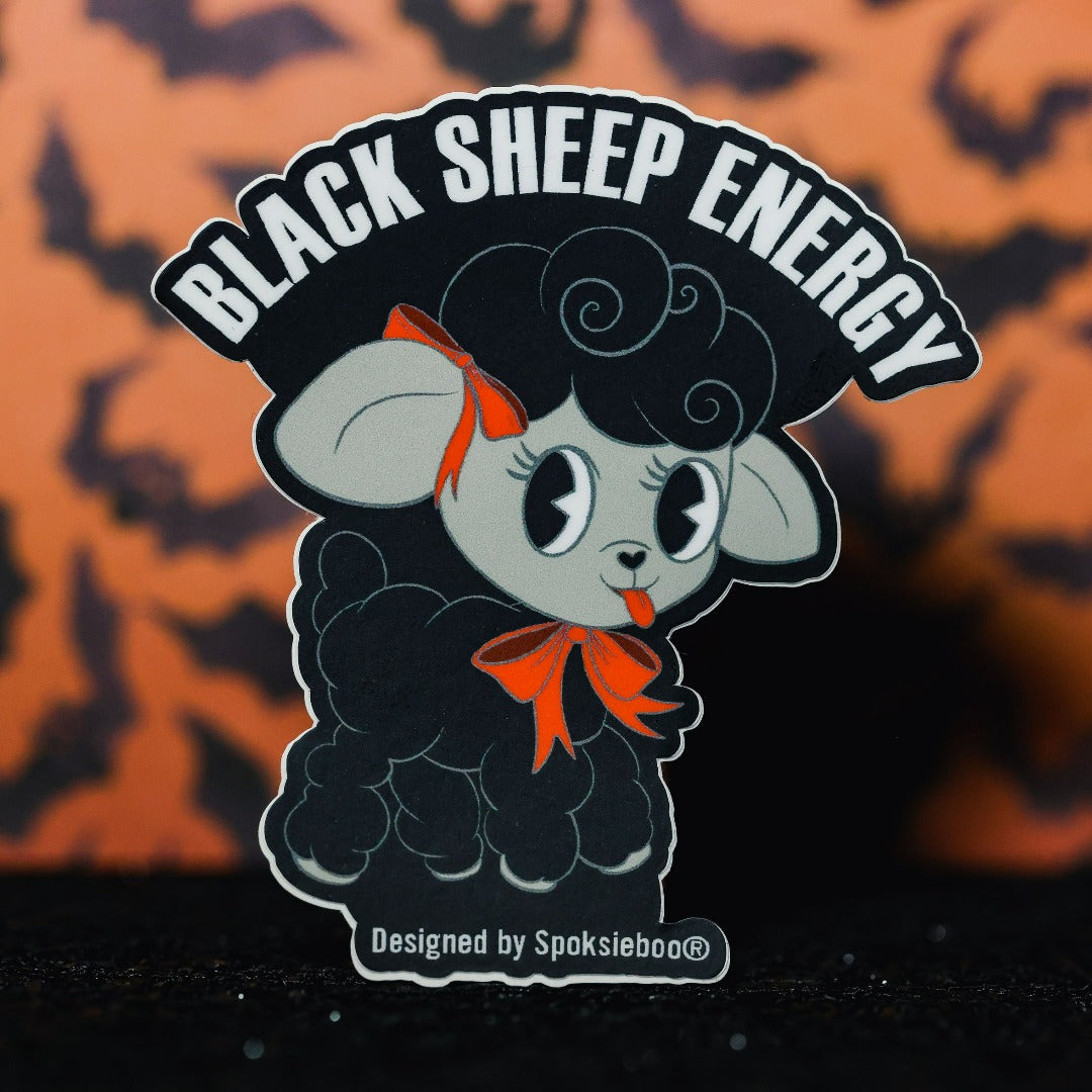Blah, Blah, Black Sheep- Sticker