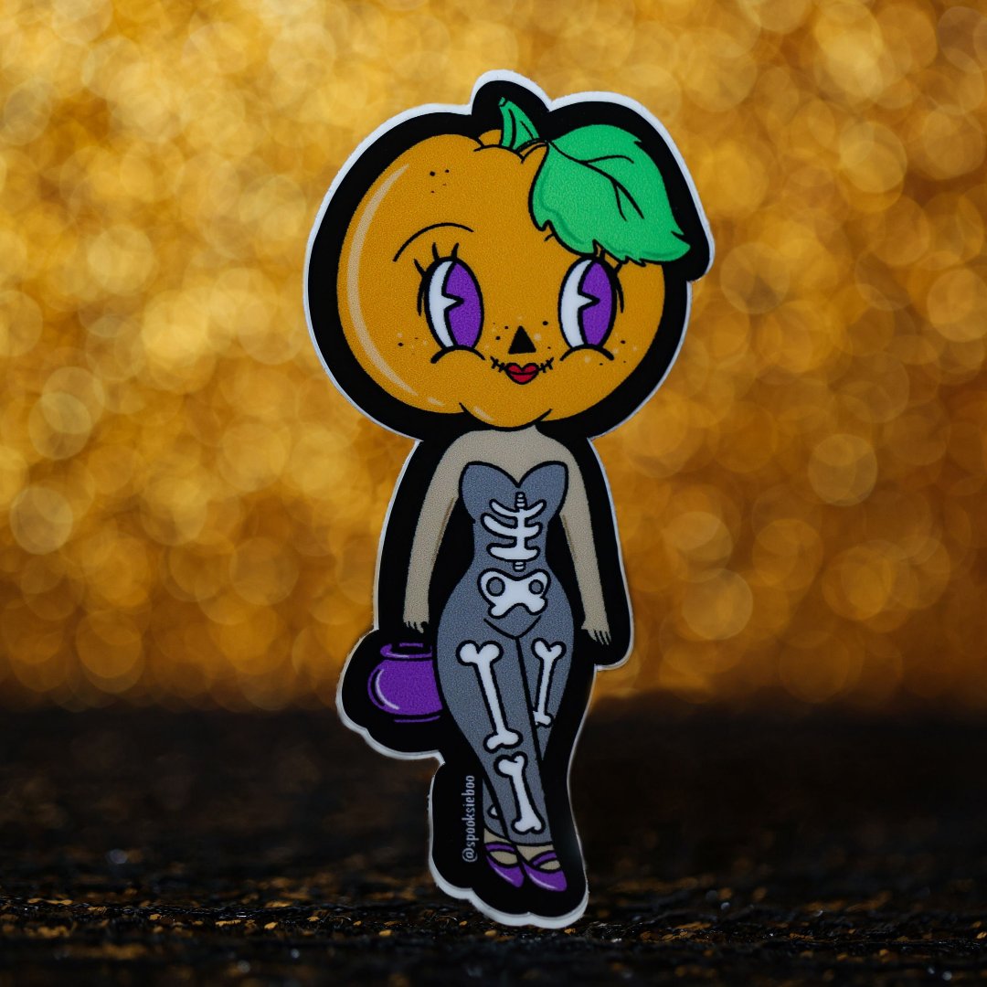 Pumpkin Cutie - Sticker