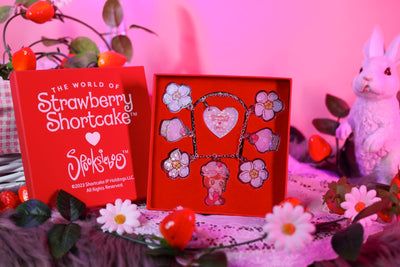 Tea Party Acrylic Necklace - Strawberry Shortcake™ ♥ SpooksieBoo™