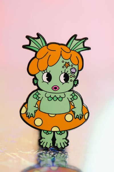 Summerween Creature Girl - Enamel Pin