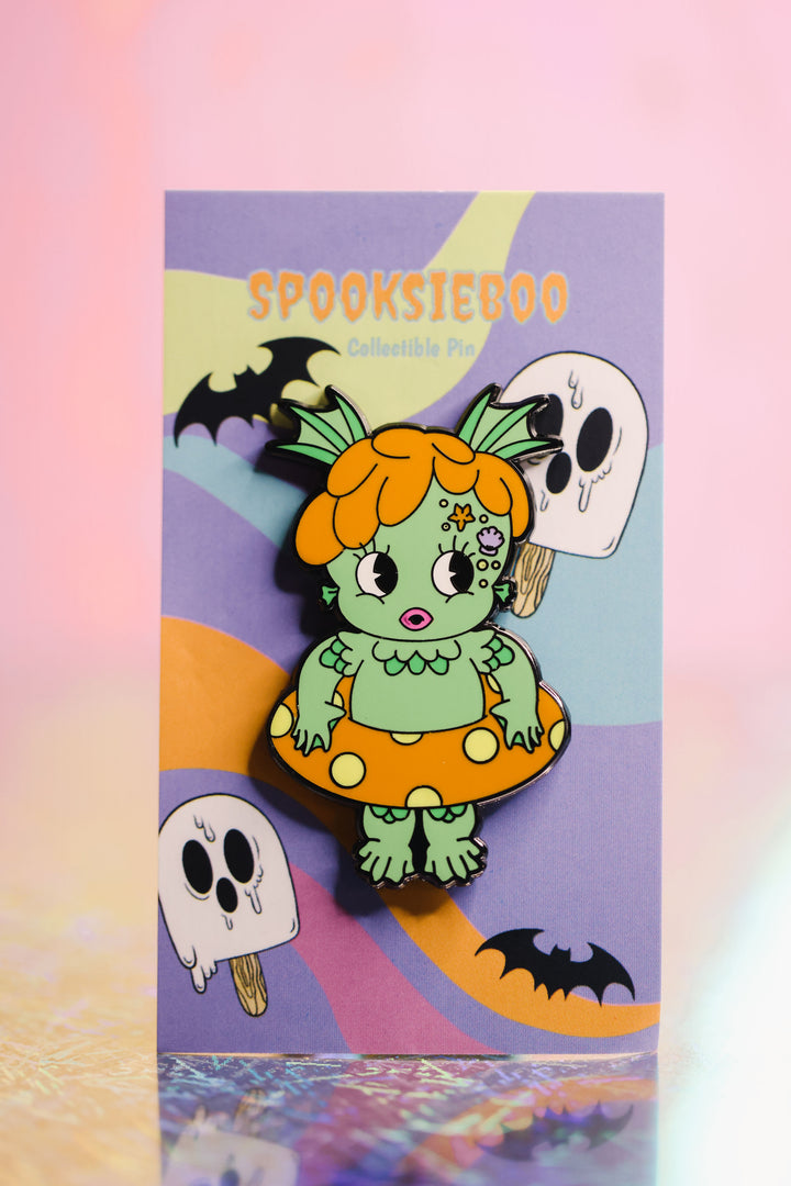 Summerween Creature Girl - Enamel Pin