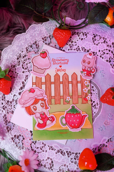 Tea Party Sticker Set - Strawberry Shortcake™ ♥ SpooksieBoo™