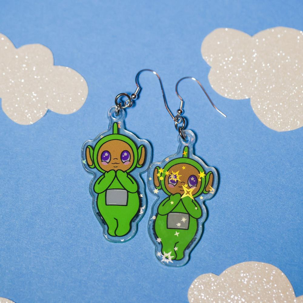 Teletubbies Kawaii Dipsy - Earrings