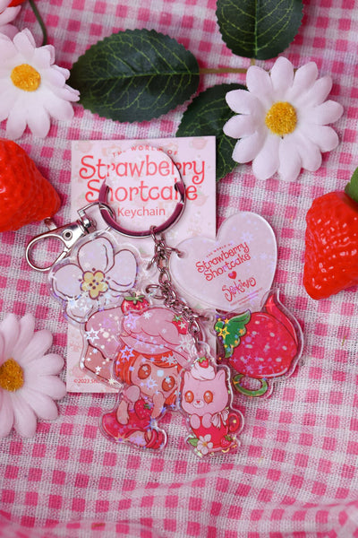 Tea Party Keychain - Strawberry Shortcake™ ♥ SpooksieBoo™