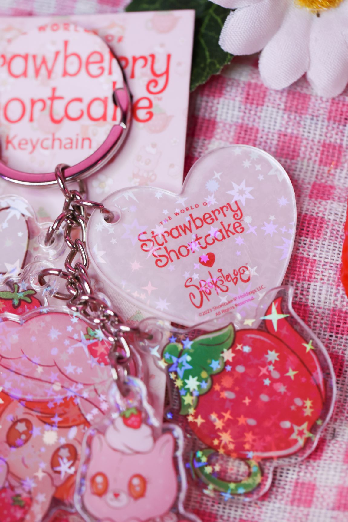 Tea Party Keychain - Strawberry Shortcake™ ♥ SpooksieBoo™