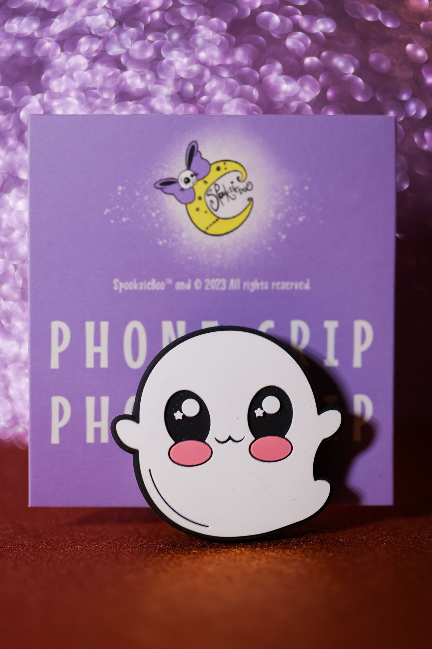 Cute Ghost Phone Grip - Cute Halloween Collection
