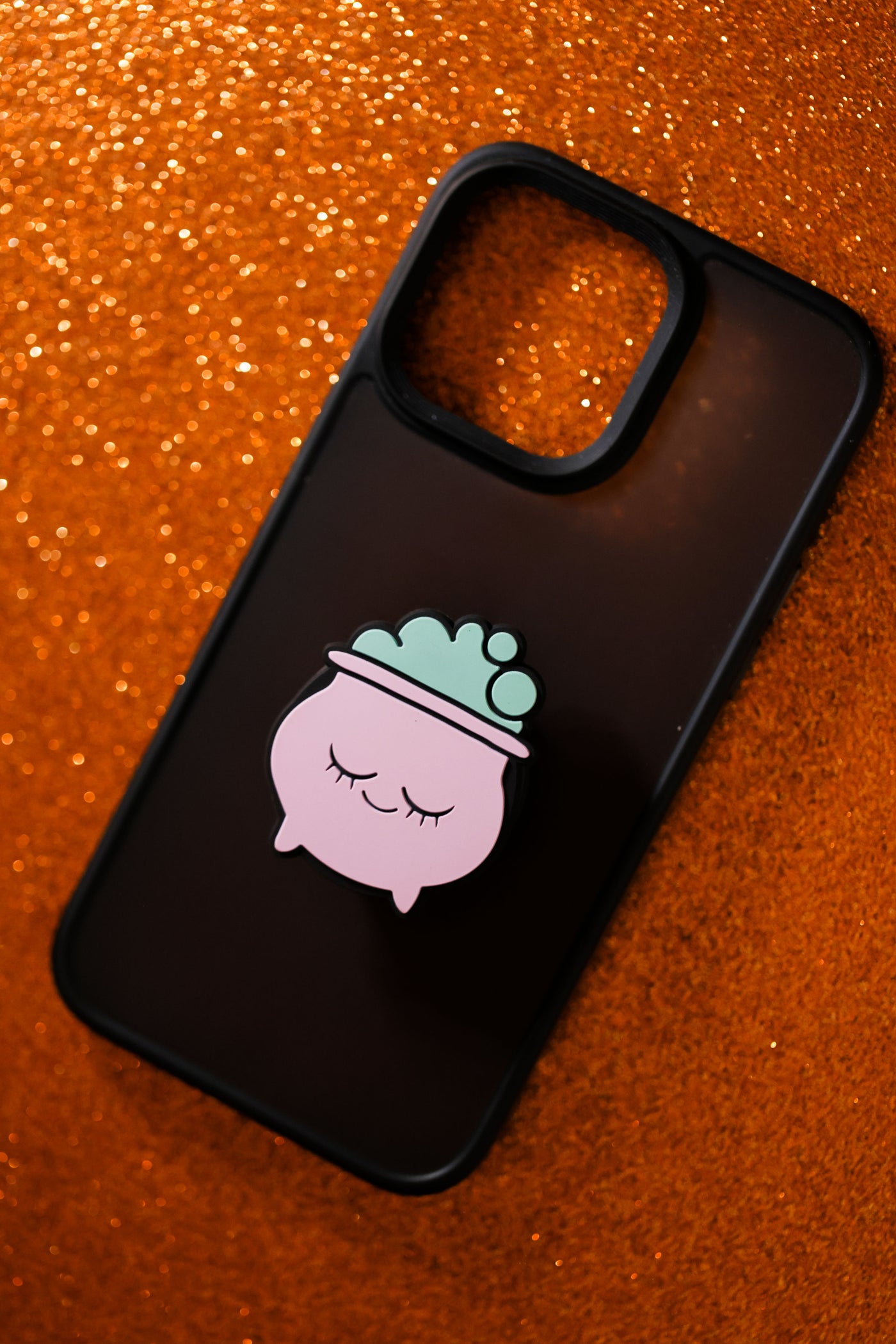 Cute Cauldron Phone Grip - Cute Halloween Collection