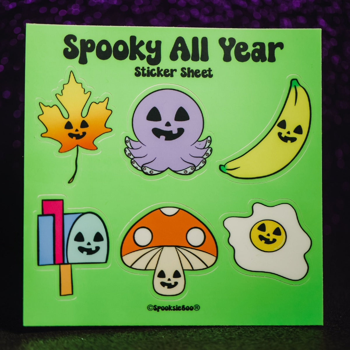Spooky All Year - Sticker Sheet