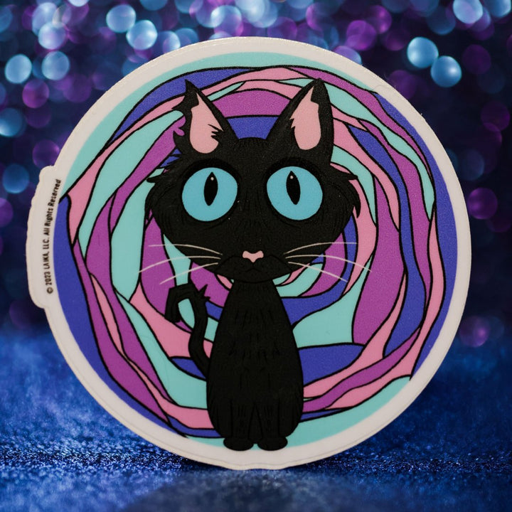 Coraline Cat- Sticker