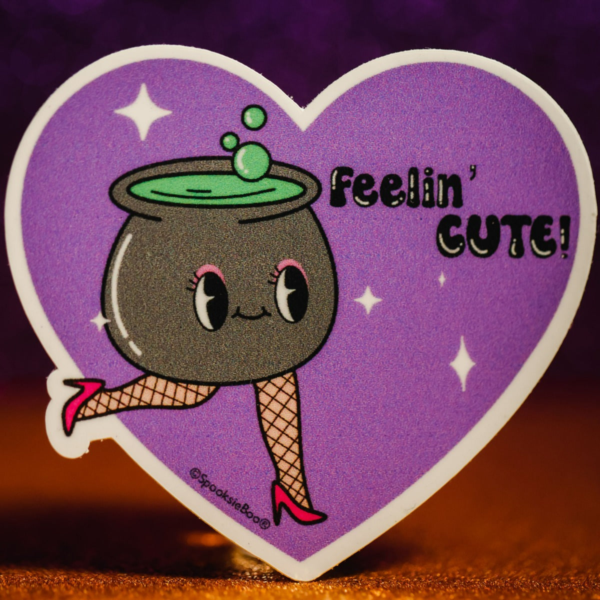 Feeling Cute Cauldron - Sticker