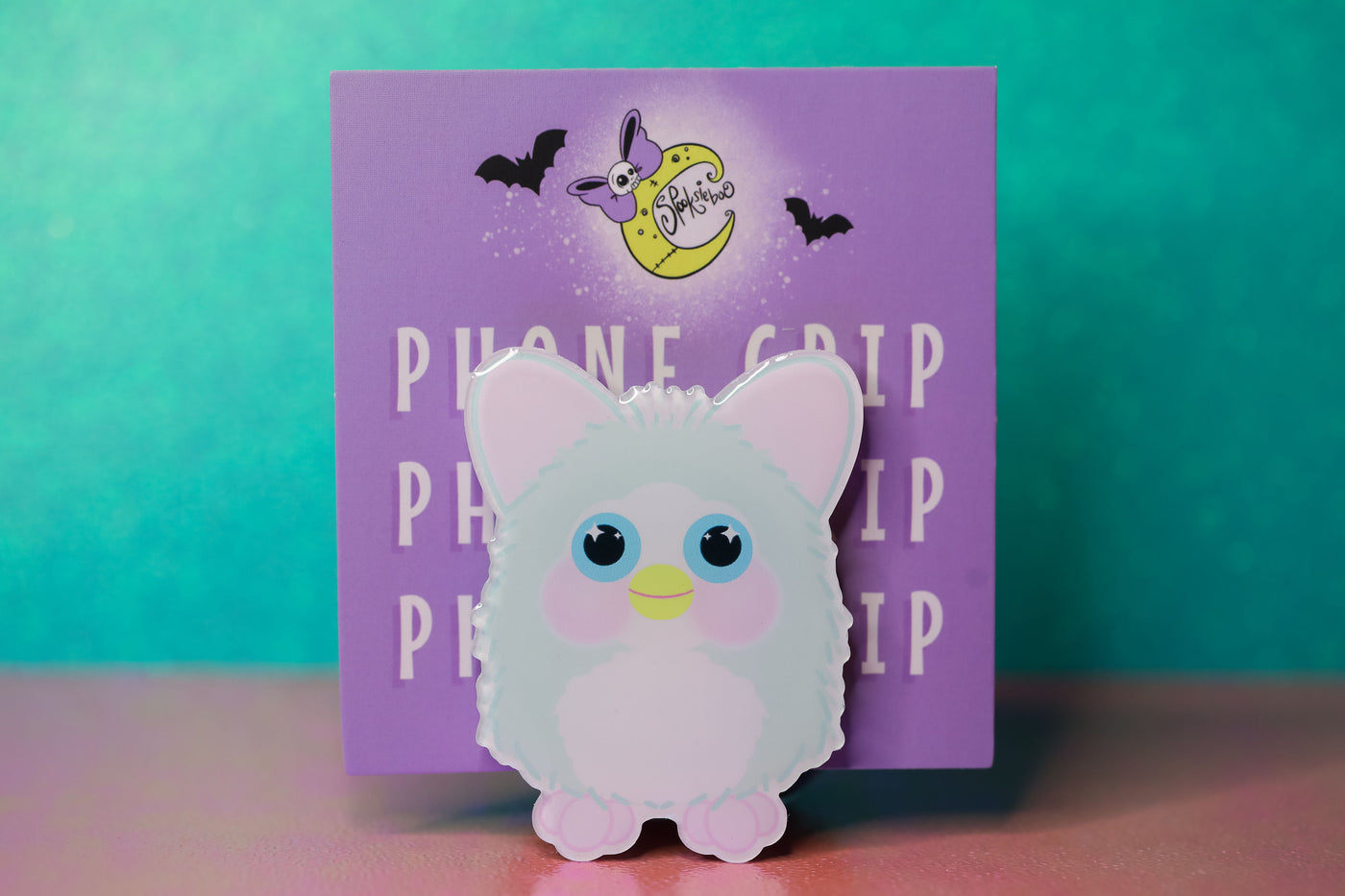 Furry Baby Phone Grip - Kawaii Halloween Collection