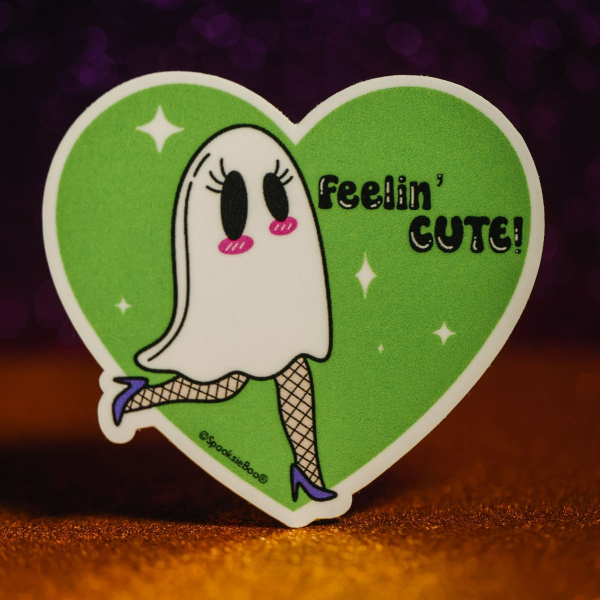Feeling Cute Ghost - Sticker