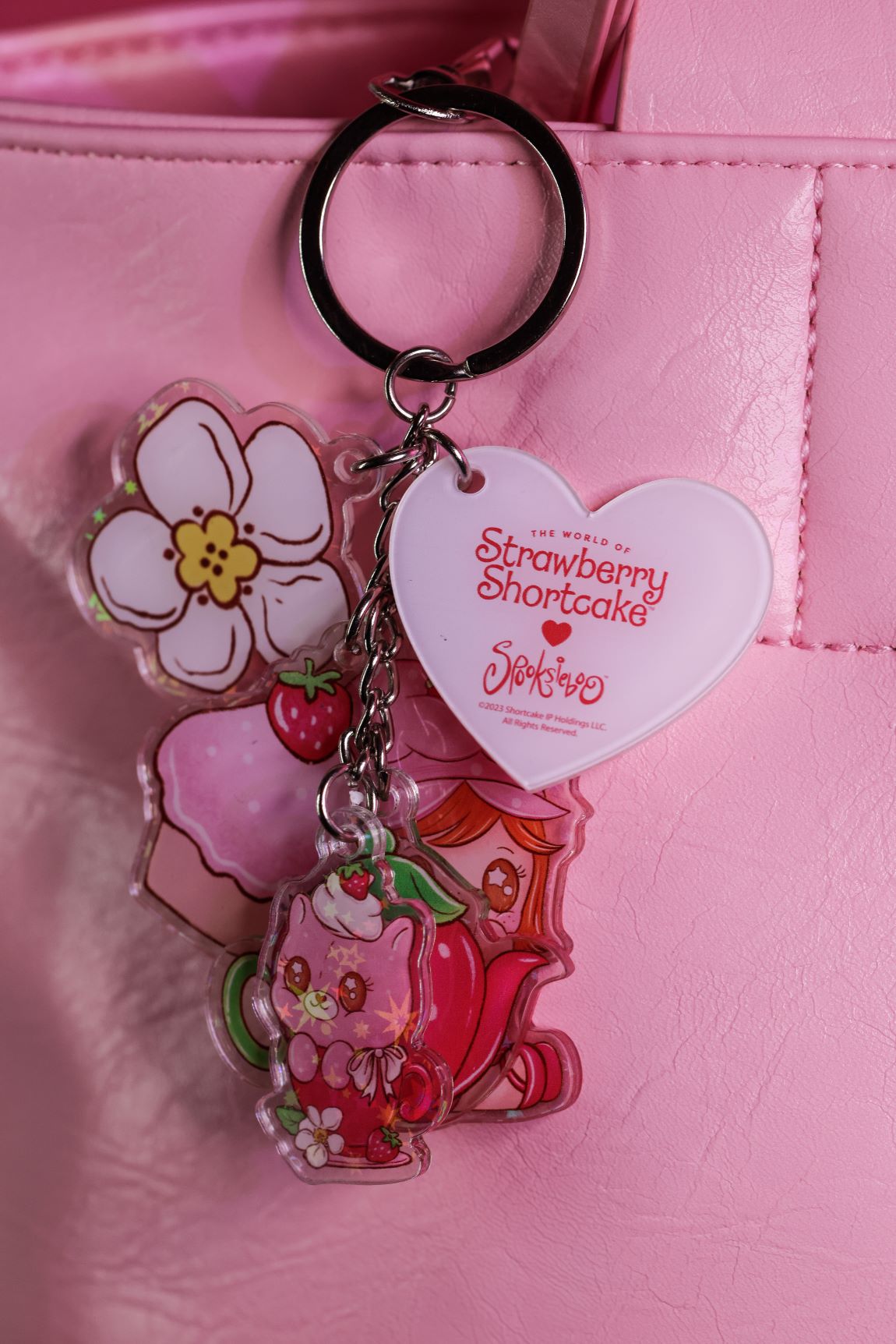 Tea Party Keychain - Strawberry Shortcake™ ♥ SpooksieBoo™