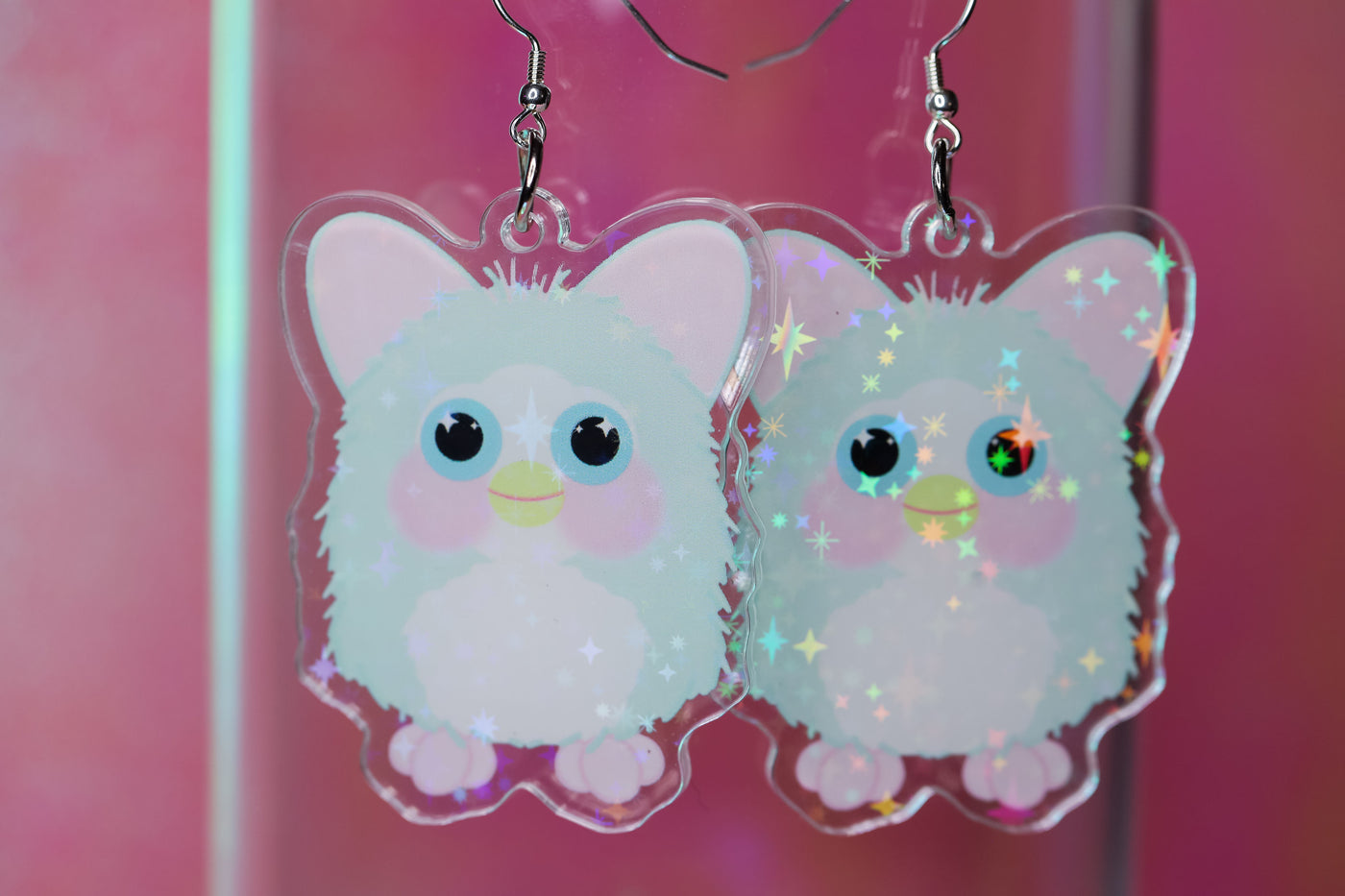 Kawaii Halloween Furry Baby - Acrylic Earrings