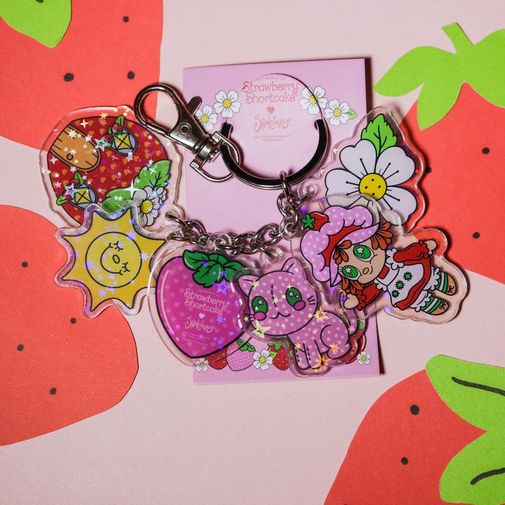 Strawberry Shortcake Home - Keychain - Strawberry Shortcake™ ♥ SpooksieBoo™