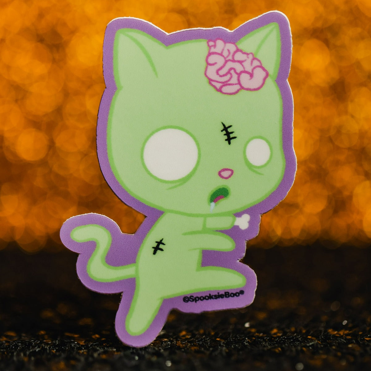Zombie Kitty- Sticker