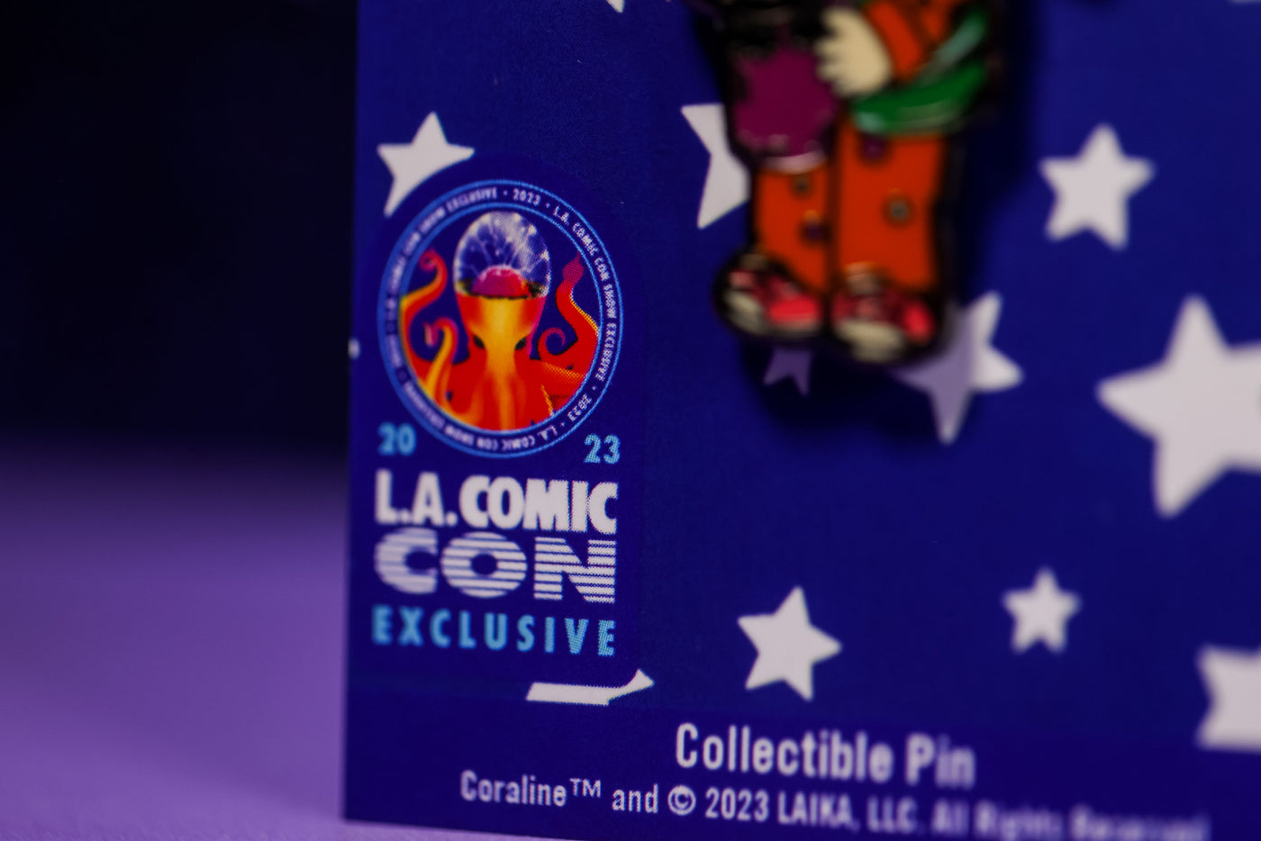 Coraline and Cat LACC Exclusive - Enamel Pin