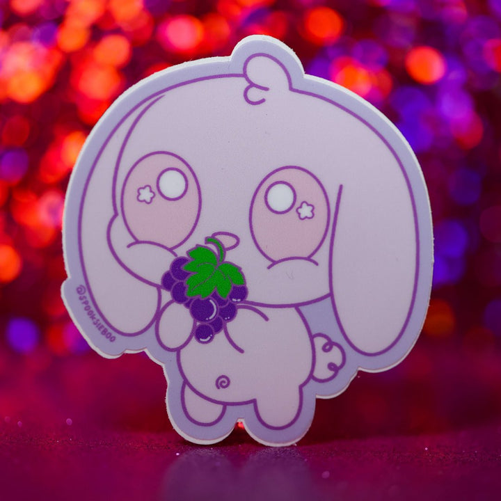 Grape Bunny - Sticker