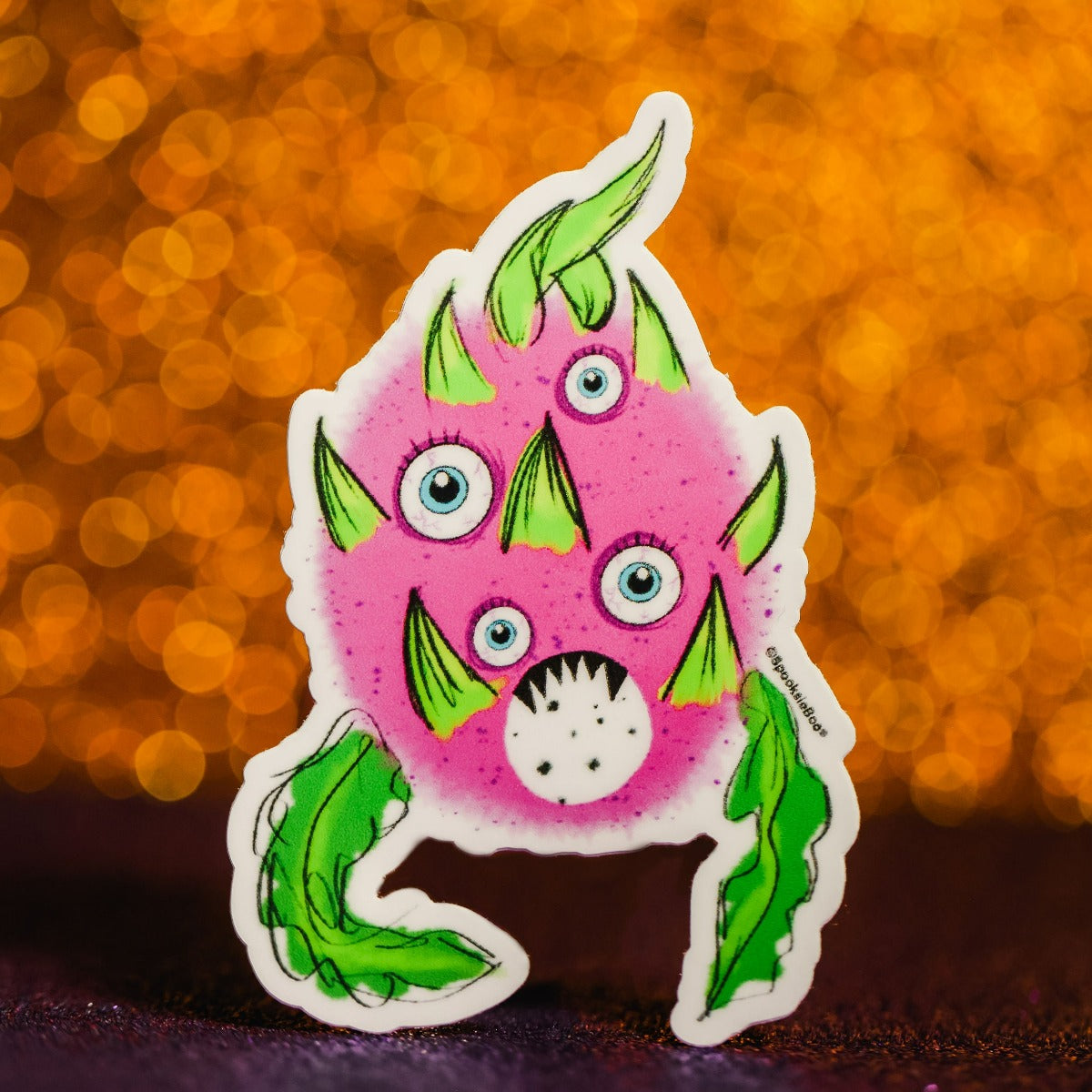 Dragonfruit Monster - Sticker