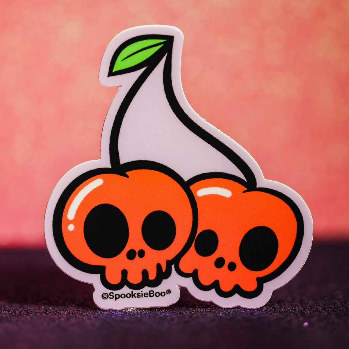 Skull Cherries - Sticker
