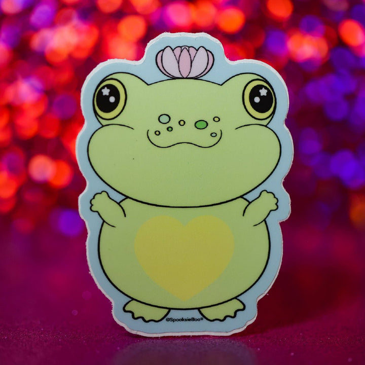 Freckles The Frog - Sticker