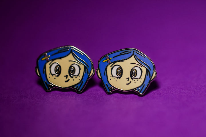 Happy Coraline - Stud Earrings