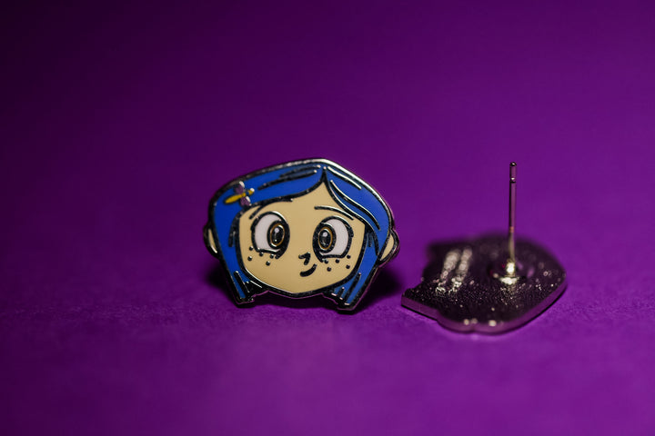 Happy Coraline - Stud Earrings