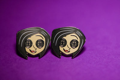 Other Mother Face- Stud Earrings