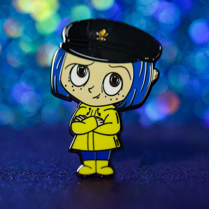 Coraline and Wybie SDCC Exclusive - Enamel Pin Set