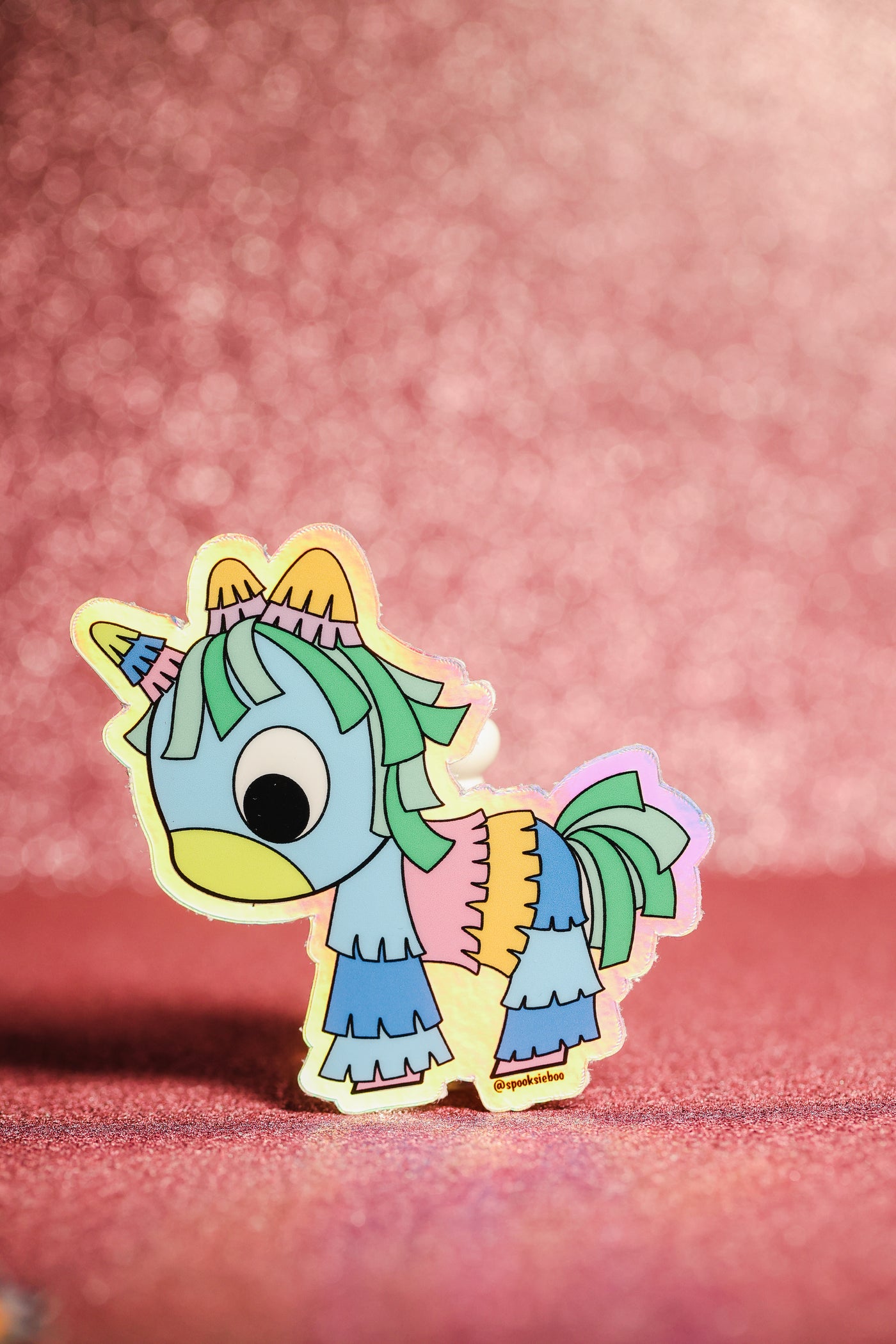 Confetti Mystical Pony - Holographic Sticker