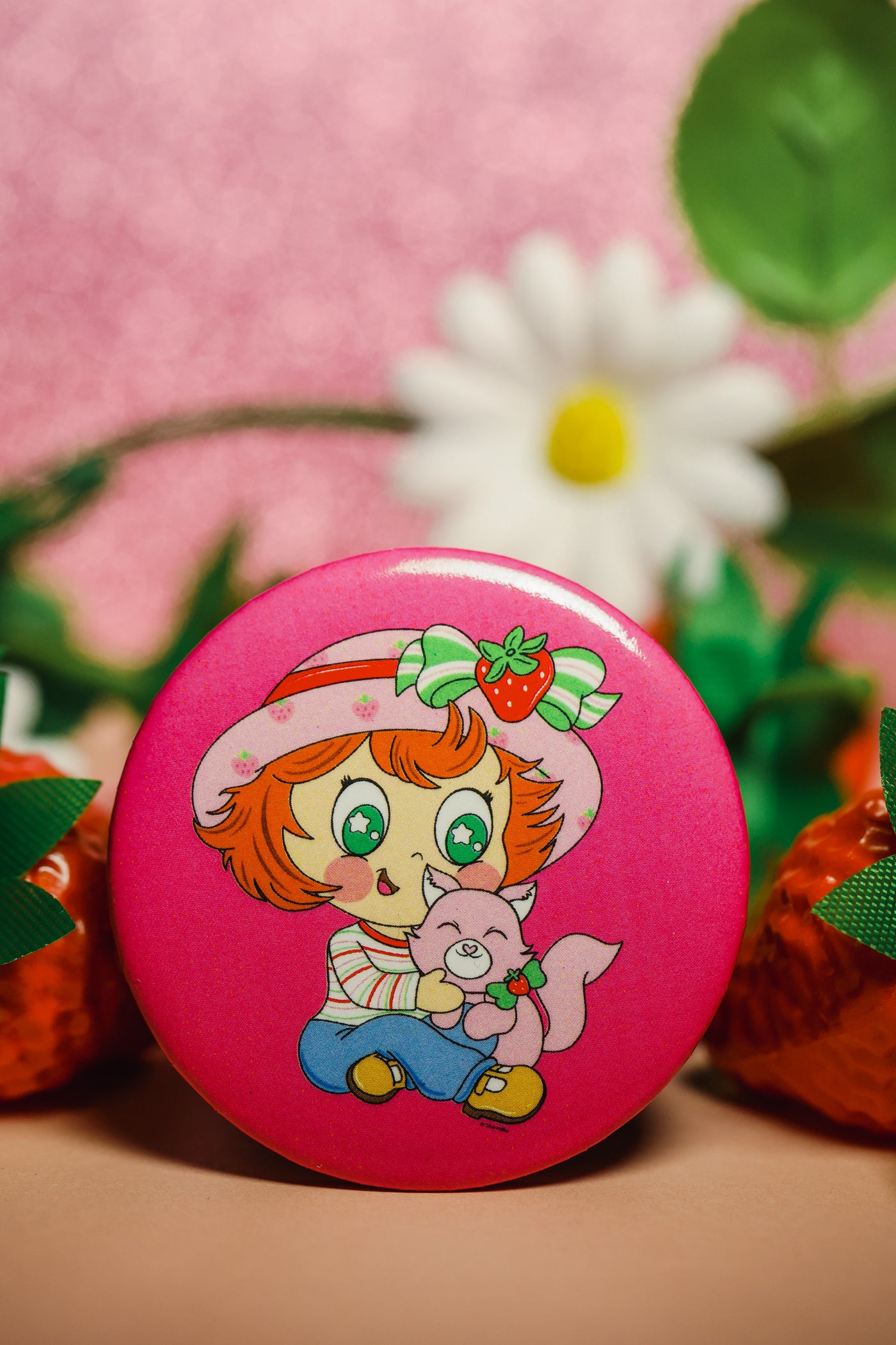 Kawaii Refresh Berry Button - Strawberry Shortcake™ ♥ SpooksieBoo®