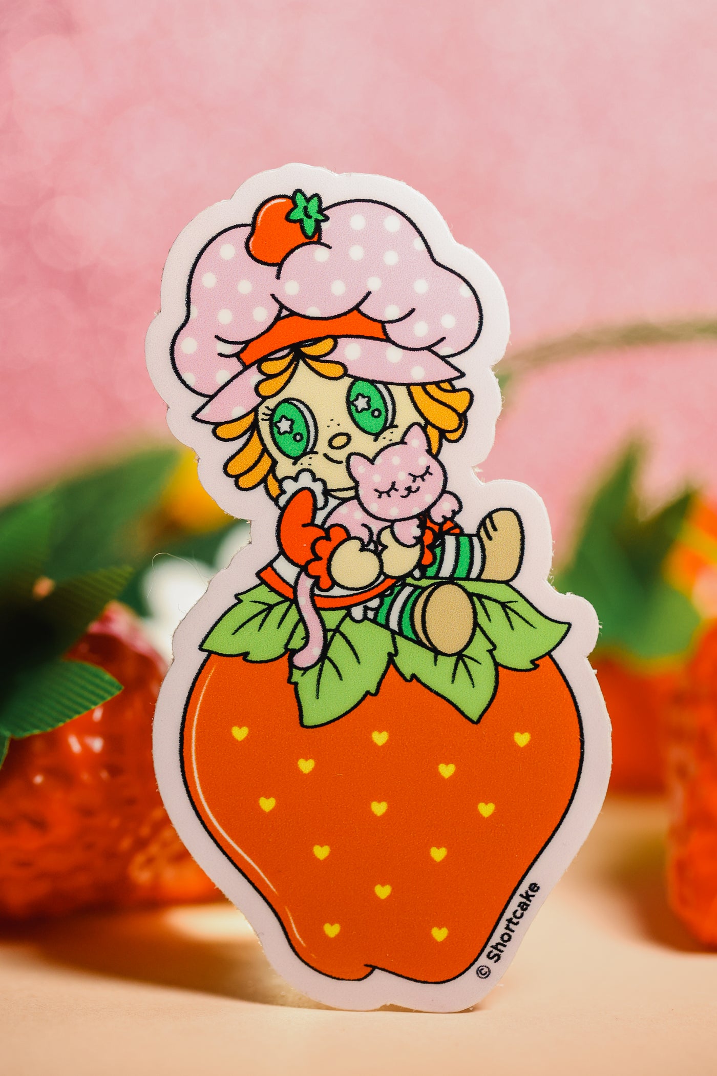 Kawaii Classic Berry Sticker - Strawberry Shortcake™ ♥ SpooksieBoo®