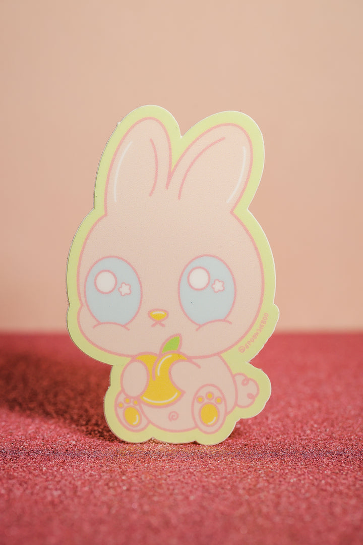 Peach Bunny - Sticker