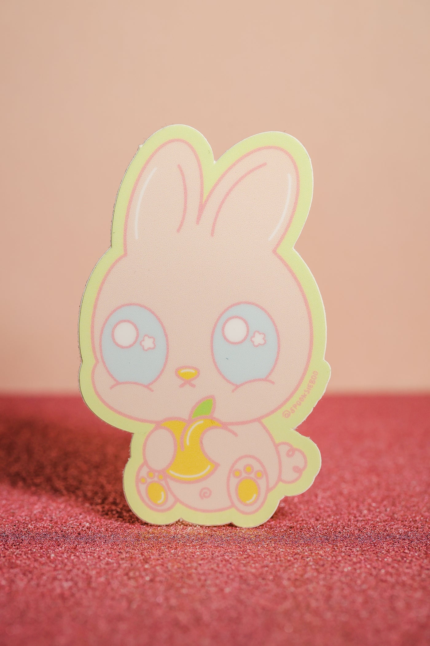 Peach Bunny - Sticker