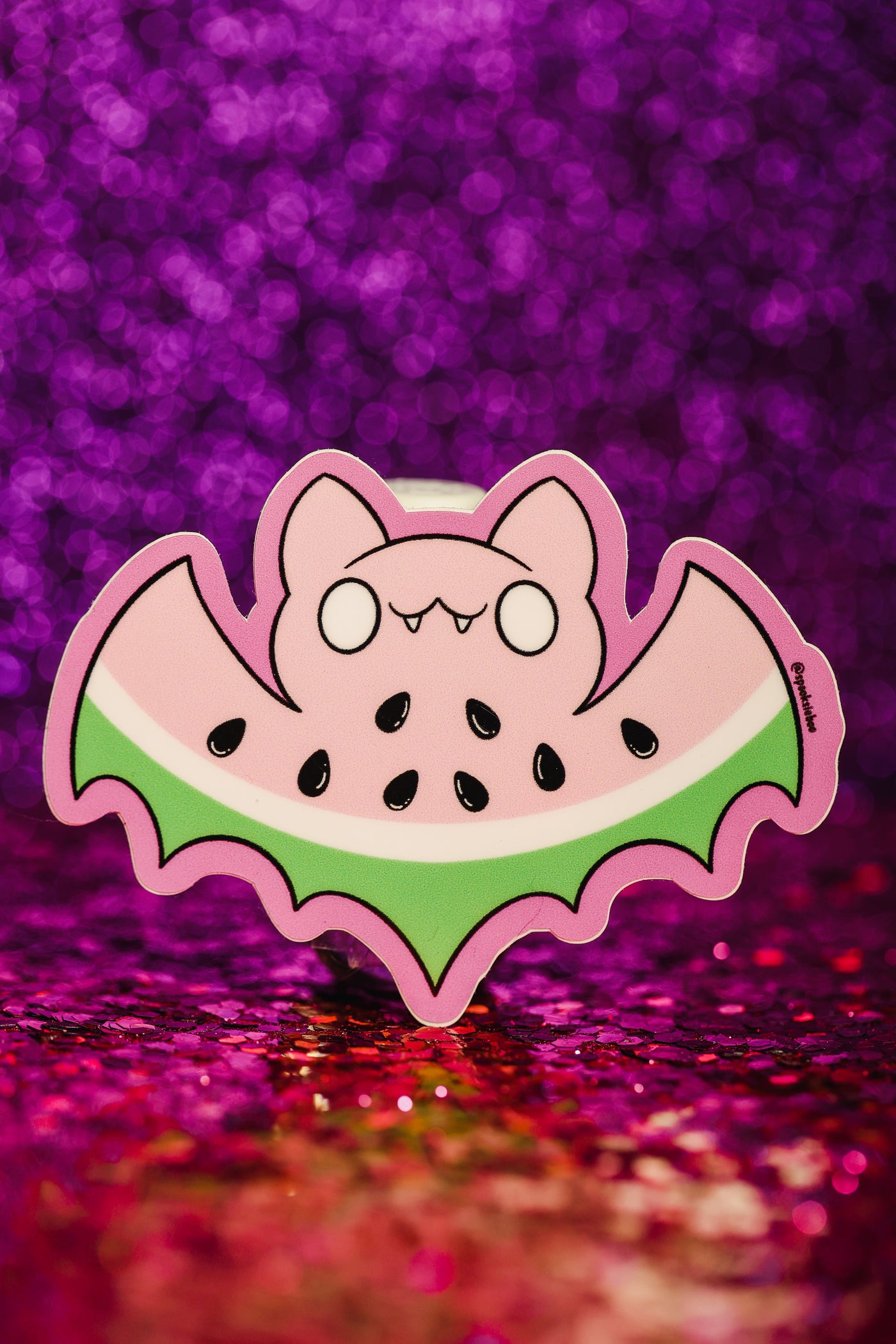 Watermelon Fruit Bat - Sticker