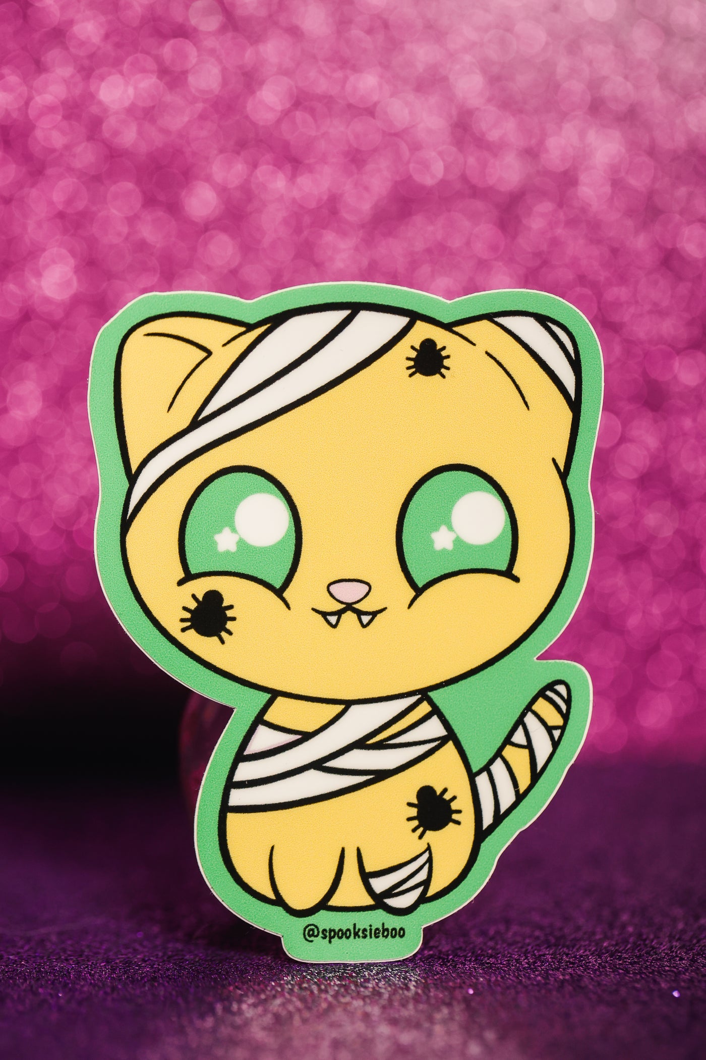 Wraps Kitty Trick-Or-Treater - Sticker