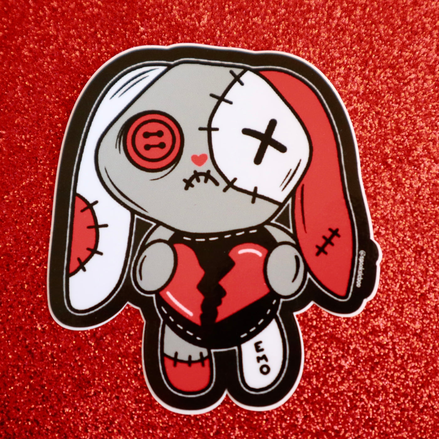 Emo Bunny - Sticker