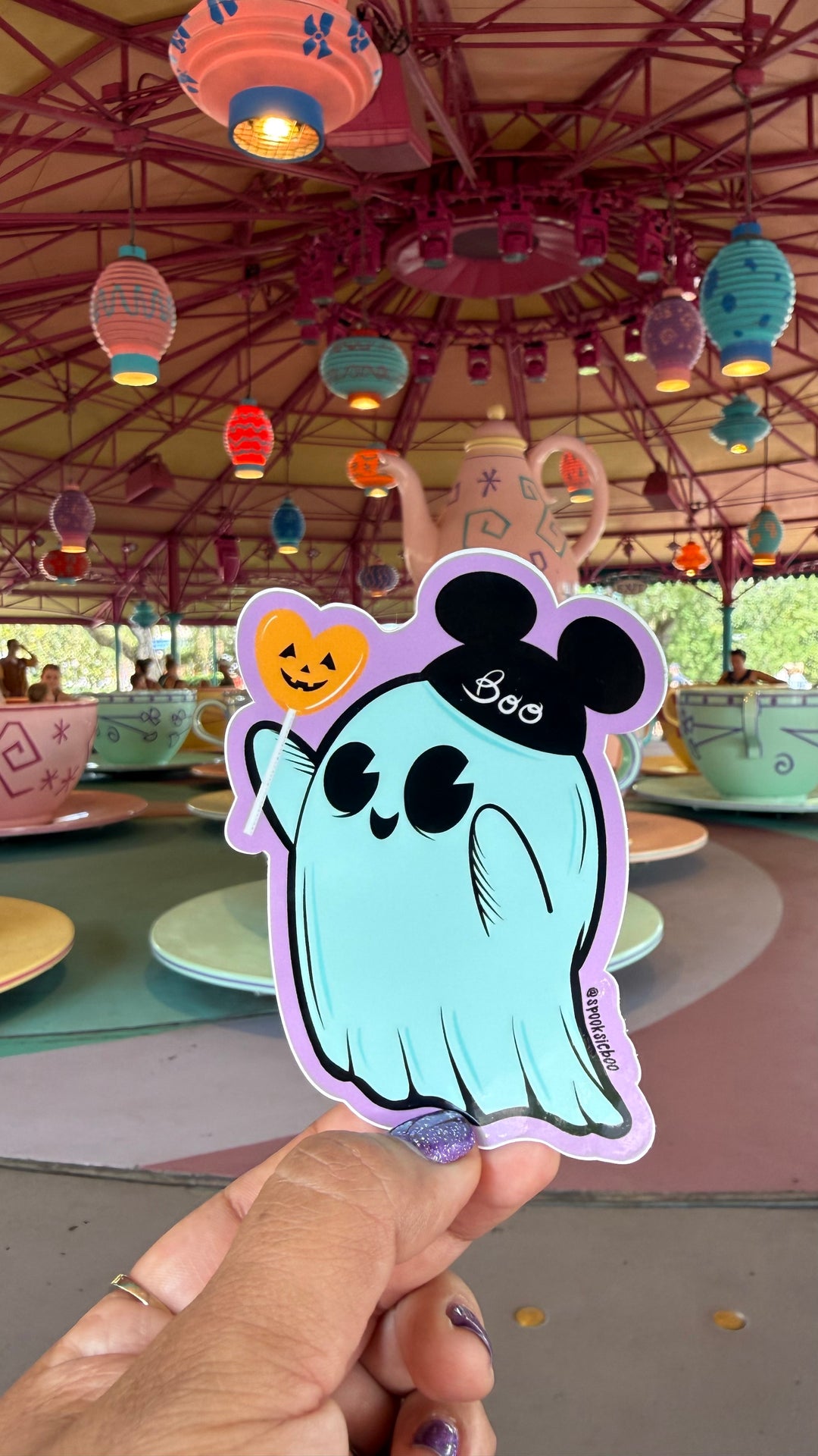 Little Boo Goes to the Park Sticker