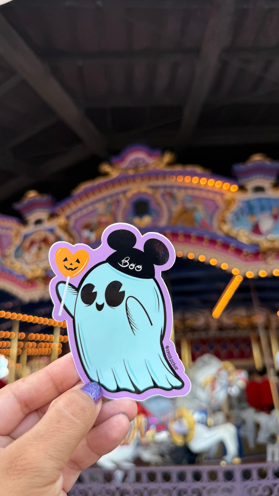 Little Boo Goes to the Park Sticker