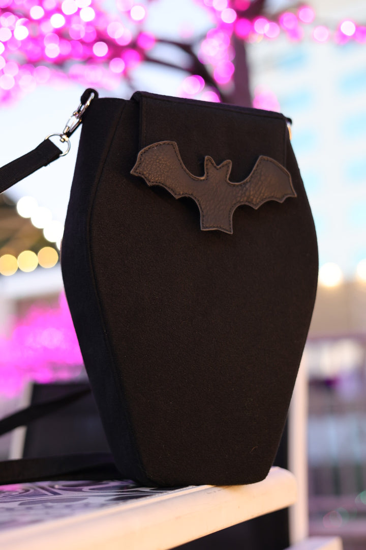 Sweet Midnight Coffin Bag/Backpack