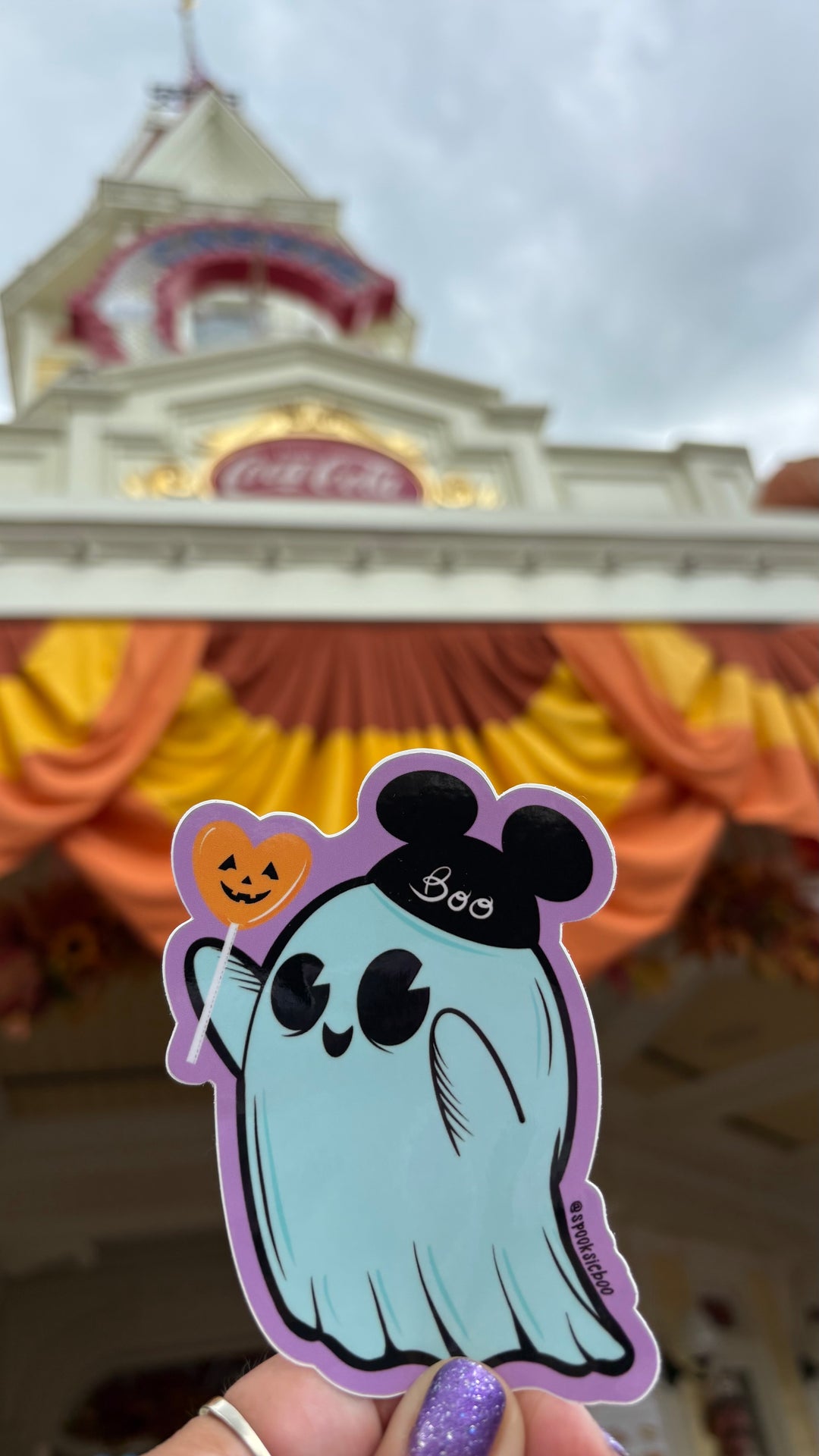 Little Boo Goes to the Park Sticker