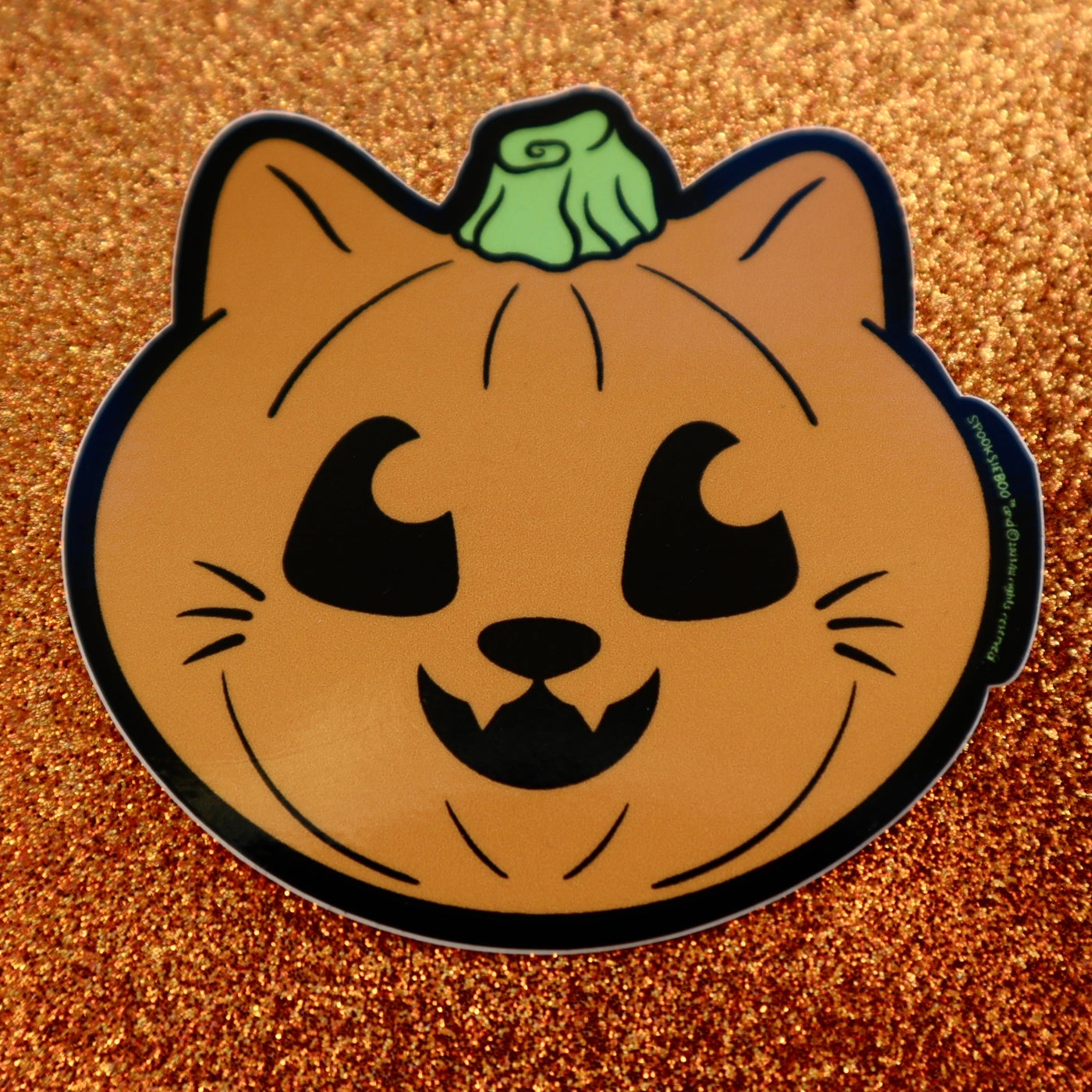 Pumpkin Kitty - Sticker